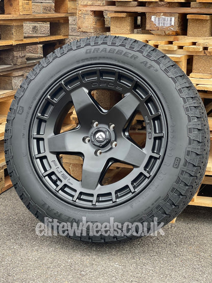 20" Land Rover Defender L663 Fuel Warp Alloy x5 Wheels and x5 Tyres