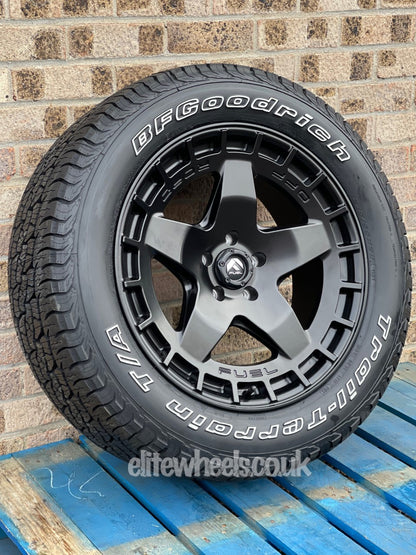 20" Land Rover Defender L663 Fuel Warp Alloy Wheels and Tyres